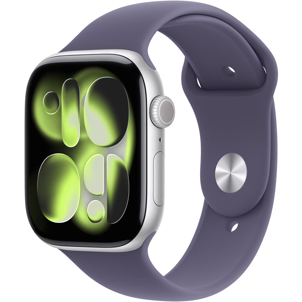 Apple Watch 11, GPS + Cellular, 46 mm, Rose Gold Aluminium Case, Light Blush Sport Band - imaginea 10