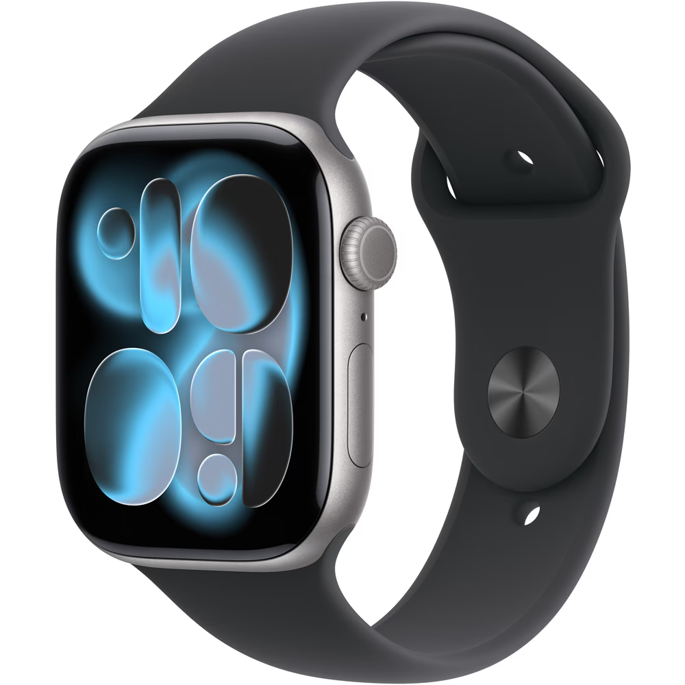 Apple Watch 11, GPS + Cellular, 46 mm, Rose Gold Aluminium Case, Light Blush Sport Band - imaginea 4