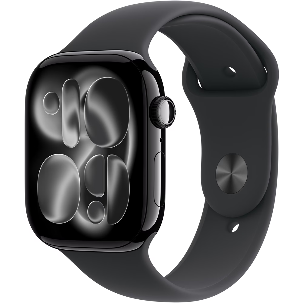 Apple Watch 11, GPS + Cellular, 46 mm, Rose Gold Aluminium Case, Light Blush Sport Band - imaginea 3